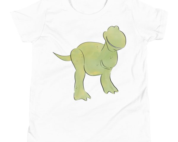 Dinosaur Watercolor T-Shirt by Pretty Plain Paper