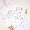 Baby Doll Birthday Printable Coloring Pages by Pretty Plain Paper