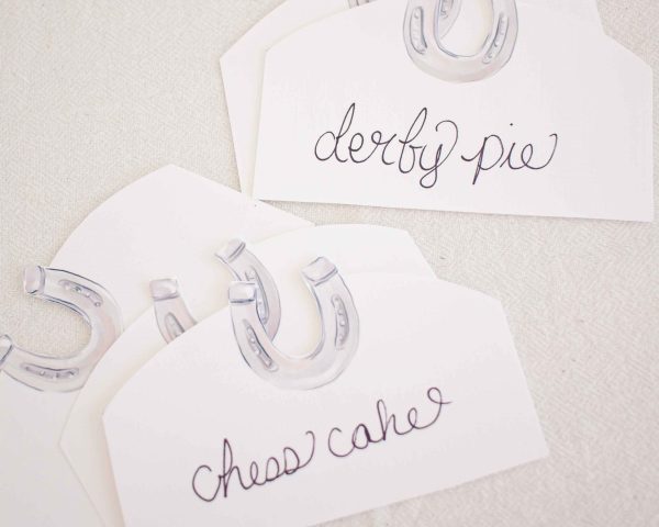 Horseshoe Food & Beverage Labels printable by Pretty Plain Paper