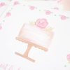 Cake Party Invitation Printable by Pretty Plain Paper