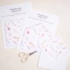 Cake Party Invitation Envelope Liner, Have your cake and eat it two party, Cake Decorating Party Printables by Pretty Plain Paper