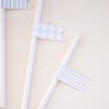 Printable Straw Flag Toppers, Blue Patterns by Pretty Plain Paper