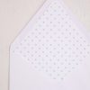 Blue Dots Envelope Liner by Pretty Plain Paper