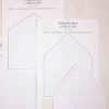 Blue Dots Envelope Liner by Pretty Plain Paper