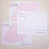 Pink Gingham and Pink Pattern Dot Party Hats by Pretty Plain Paper