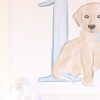 Snips and Snails Backdrop for a Puppy Dog Birthday by Pretty Plain Paper