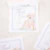 Snips and Snails Favor Tag for a Puppy Dog Birthday by Pretty Plain Paper