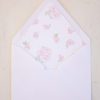 Pink Floral Envelope Liners by Pretty Plain Paper