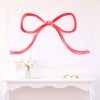 Watercolor Red Bow Birthday Backdrop by Pretty Plain Paper