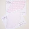 Pink Gingham Party Hats Template and Pink Stripe Party Hats Template by Pretty Plain Paper People