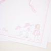 Watercolor Unicorn Thank You Note Card Printable Stationery for a Pink Unicorn Birthday Party by Pretty Plain Paper