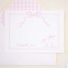 Watercolor Unicorn Thank You Note Card Printable Stationery for a Pink Unicorn Birthday Party by Pretty Plain Paper
