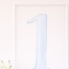 Watercolor Blue 1 Backdrop for a Blue and White Birthday by Pretty Plain Paper
