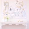 Watercolor Nursery Rhyme Backdrop by Pretty Plain Paper for a Nursery Rhyme Baby Shower or Nursery Rhyme First Birthday Party
