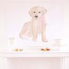 Watercolor Pink Puppy Party Backdrop by Pretty Plain Paper, Pink Puppy Party Decor