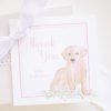 Watercolor Puppy Favor Tag, Watercolor Party by Pretty Plain Paper for a Pink Puppy Birthday Party